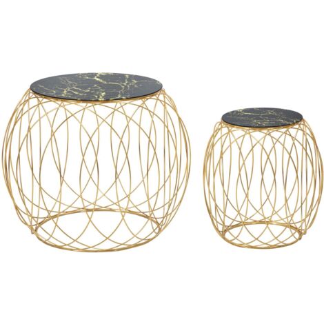 TAVOLINETTI BALL COPPIA CM � 68X56-43X45