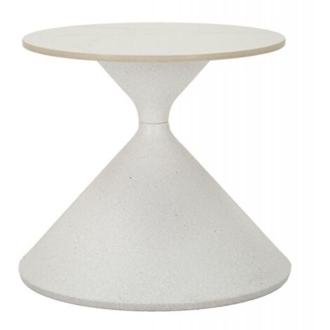 TAVOLINETTO WHITE CM Ø 42x40