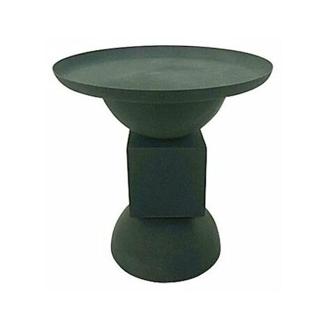 Tavolino Ø 40,5x41,5 cm Alka in Acciaio Verde