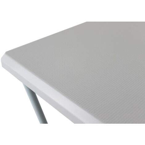 tavolino alto da campeggio pieghevole salvaspazio in pvc