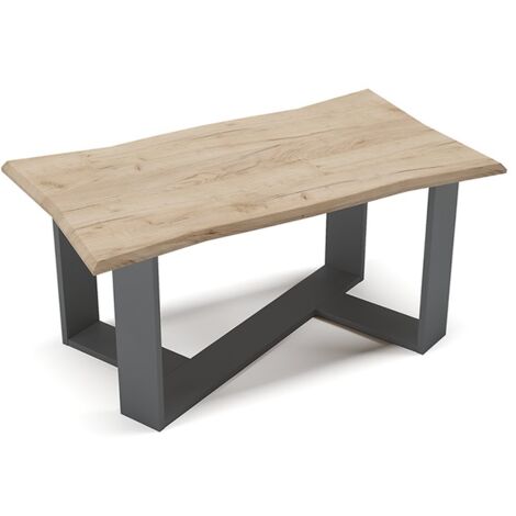 Tavolino Arne, Rovere dorato, 90 x 50 cm, Vicco