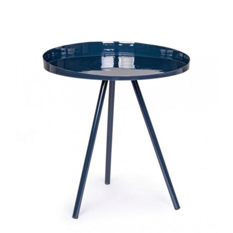 Tavolino Basso 46,5x46x50 cm in Acciaio