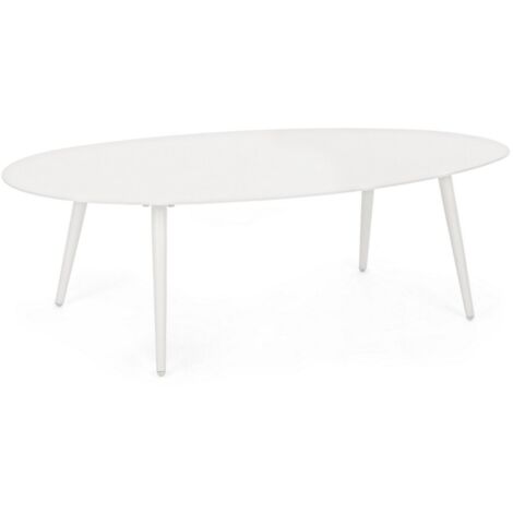 Tavolino Bizzotto ridley 120 x 75 bianco