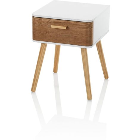 Tavolino/Comodino in bambù e legno