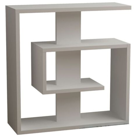 Tavolino con 4 ripiani bianco H57 cm - Saly