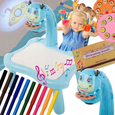 Tavolino con proiettore 222-1 blu (36)