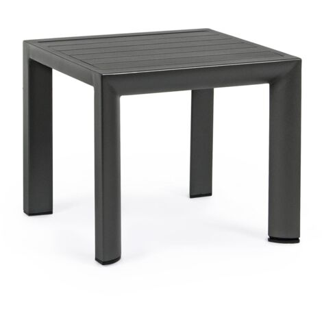 Tavolino da caffe "Cruise" per lettino da esterno e giardino 40 cm in alluminio -Antracite