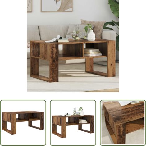 Tavolino da caffè -  Tavolino da salotto Legno vecchio 92 x 53 x 45 cm