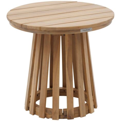 Tavolino da giardino rotondo osuna 50 x 50 cm in acacia - Hespéride