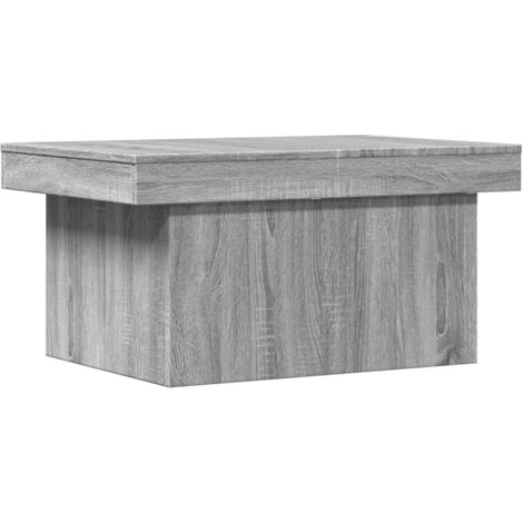 Tavolino da Salotto Grigio Sonoma 80x55x40 cm Legno Multistrato vidaXL