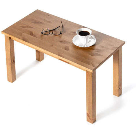 Tavolino da salotto in legno Massello - 75 x 38 x 45 h. cm