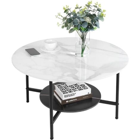 Tavolino da salotto in marmo Vertü - equilibrio sottile