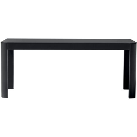 Tavolino da salotto per giardini e hotel altezza 40 cm alluminio antracite