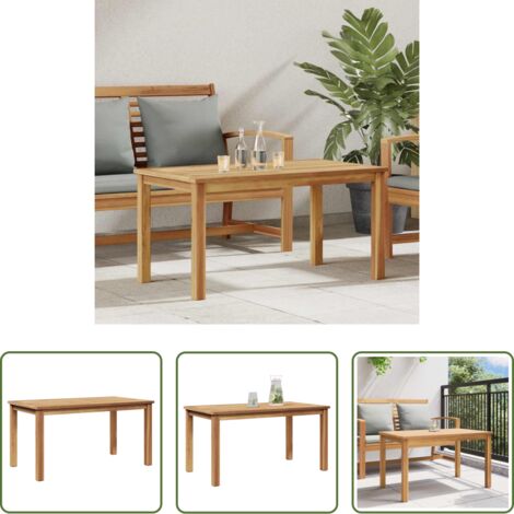 Tavolino da terrazza -  Tavolino da salotto Marrone 90 x 50 x 45,5 cm