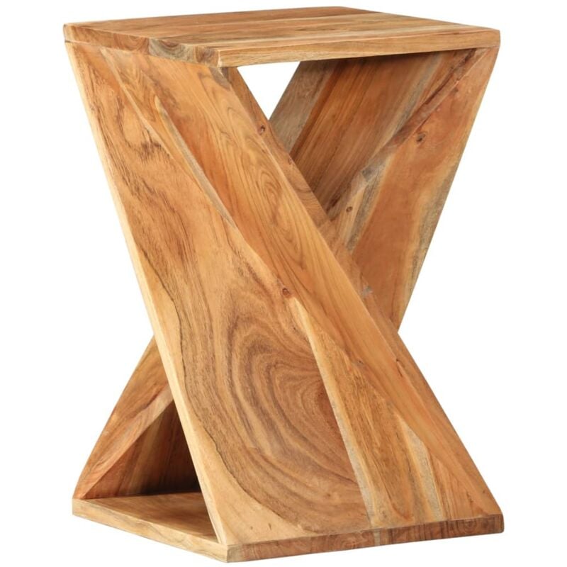 Tavolino, Tavolino da Salotto 35x35x55 cm in Legno Massello di Acacia Vidaxl