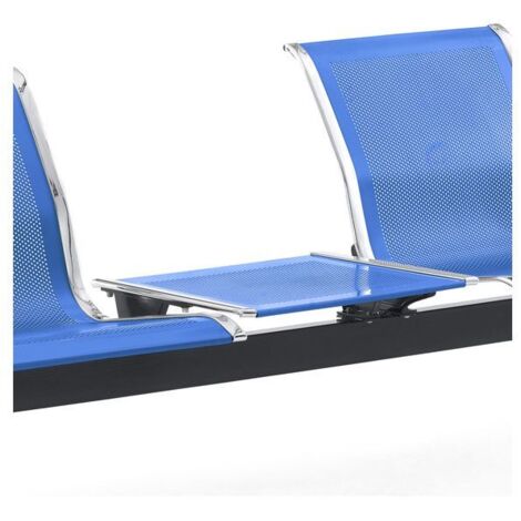 Tavolino In Acciaio Microforato - Blu