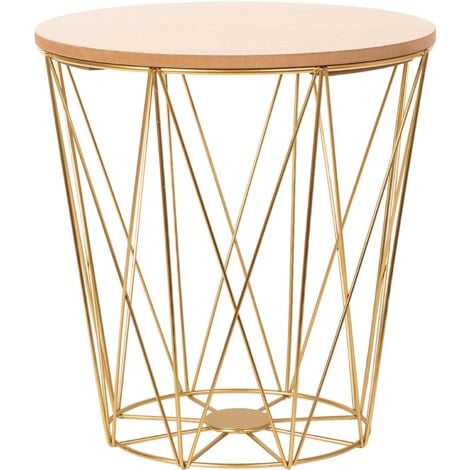 REA TAVOLINO IN FILO METALLICO TUTUMI SG94-929 M 0 GOLD