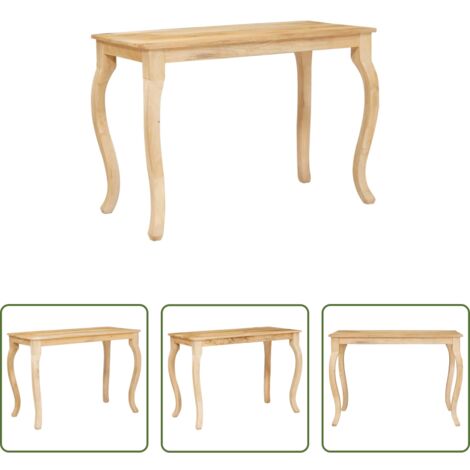 Tavolino in legno di mango -  Tavolino da salotto Marrone 110 x 55 x 77 cm