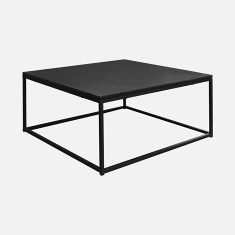Tavolino in metallo nero