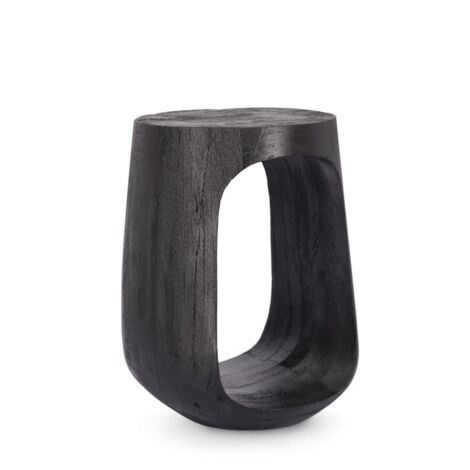Tavolino Legno Nero Moderno da Interno - ALEXIA