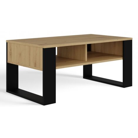 Tavolino moderno 2P ARTISAN NERO