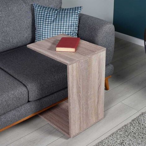 Tavolino per divano porta pc SHP09LT1 colore rovere tartufo