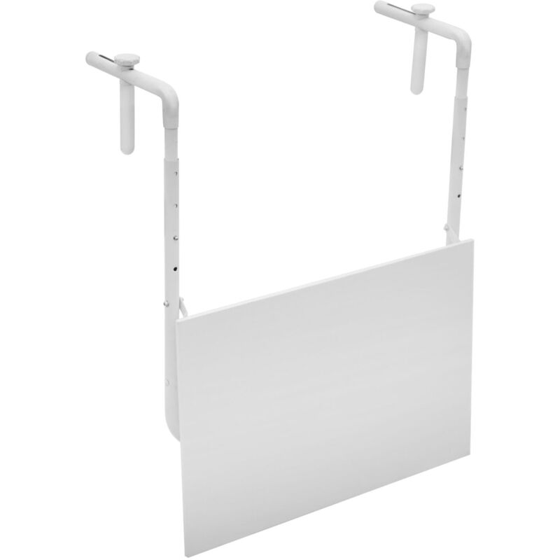 Giordanoshop Tavolino Pieghevole Da Ringhiera 60x52 Cm Ringhiera In...