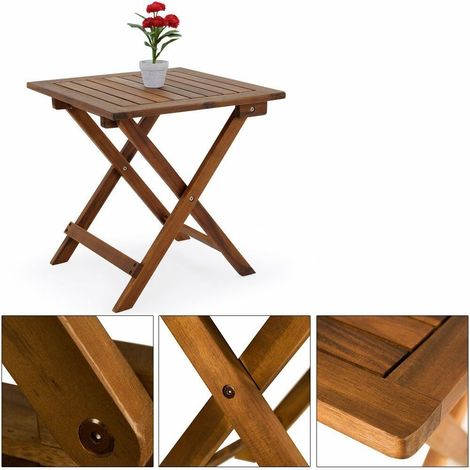 Tavolino pieghevole legno