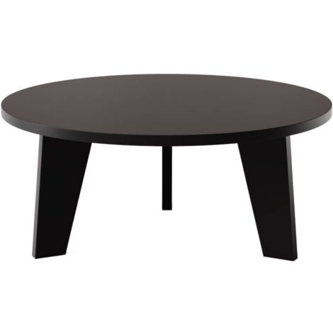Tavolino rotondo ELLA Ø90 cm Nero