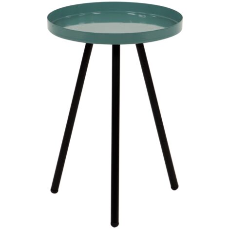 tavolino salotto "dalton" verde, ø30 cm
