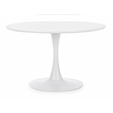 Tavolo Ø120x75h cm Bloom Bianco