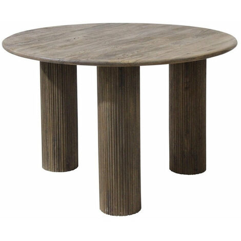 Tavolo Ø120x77h cm Dacca Brown