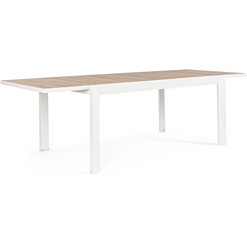 Table à manger de jardin extensible en métal L160/240 - frejus