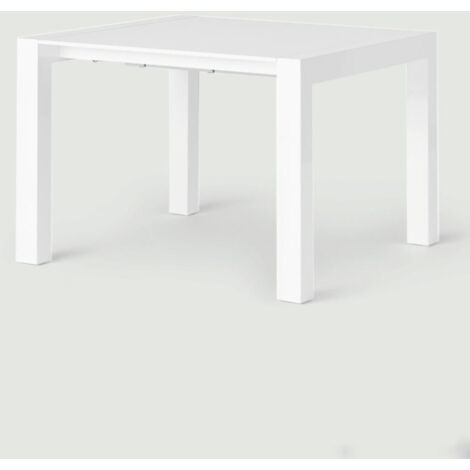 Tavolo Allungabile 103/170x90x76 cm in MDF Nemes Bianco