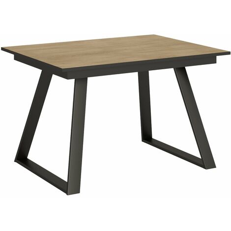 Tavolo Allungabile 120-180x90x74 cm Bernadette Quercia Naturale