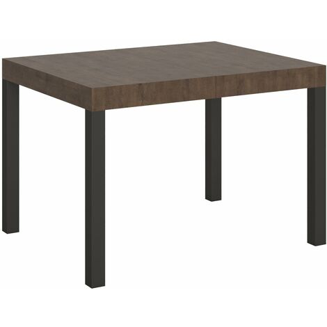 Tavolo Allungabile 120-204x80x77 cm Everyday Noce e Antracite