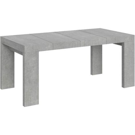 Tavolo allungabile 120/224x90 cm Roxell Premium cemento