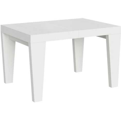 Tavolo Allungabile 120/224x90x77 cm Spimbo Bianco Frassino
