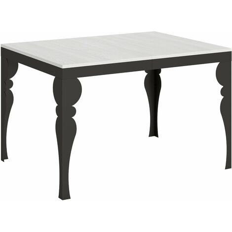 Tavolo Allungabile 120-224x90x80 cm Paxon Evolution Bianco Frassino