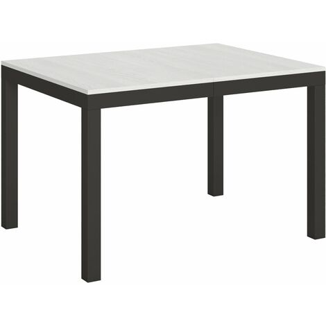Tavolo Allungabile 120-380x90x77 cm Everyday Evolution Bianco Frassino