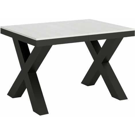 Tavolo Allungabile 120-380x90x77 cm Traffic Evolution Bianco Frassino