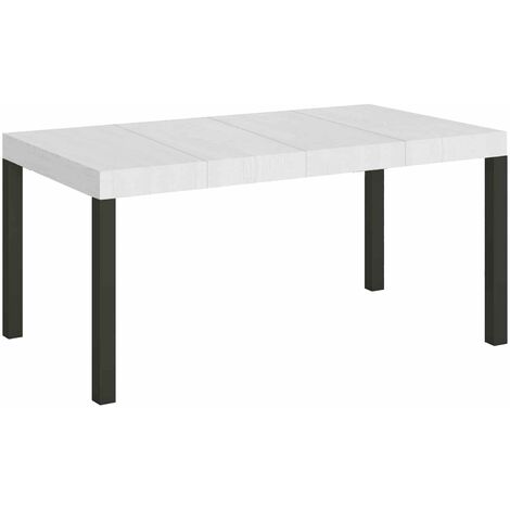 Tavolo Allungabile 130/234x90x77 cm Everyday Premium Bianco Frassino
