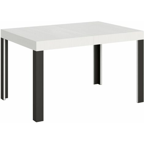 Tavolo Allungabile 130-234x90x77 cm Linea Bianco Frassino