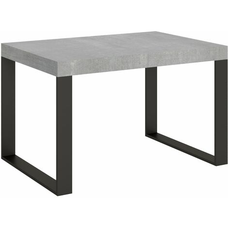 Tavolo Allungabile 130-390x90x77 cm Tecno Cemento