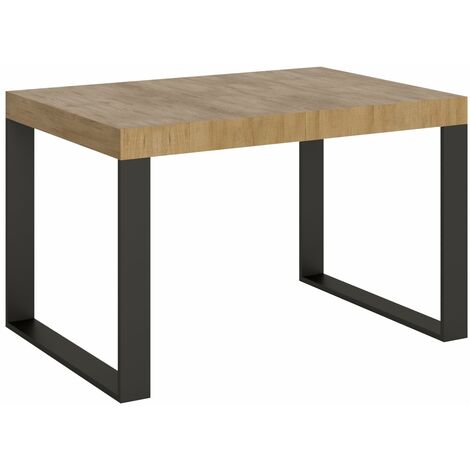Tavolo Allungabile 130-390x90x77 cm Tecno Quercia Naturale