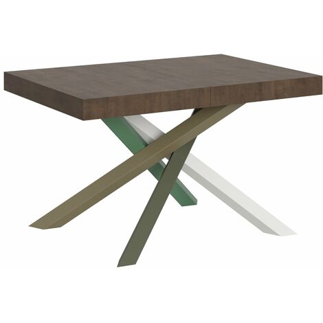 Tavolo Allungabile 130-390x90x77 cm Volantis Noce