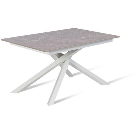 Tavolo Allungabile 140/190x90x76 cm in Melaminico Pulse Antracite