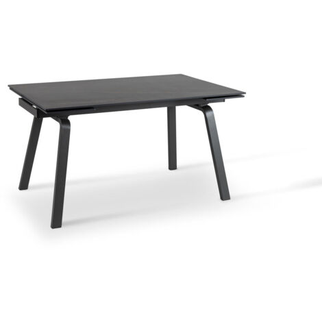 Tavolo Allungabile 140/200x80x76 cm in Ceramica Dylan Grigio Opaco