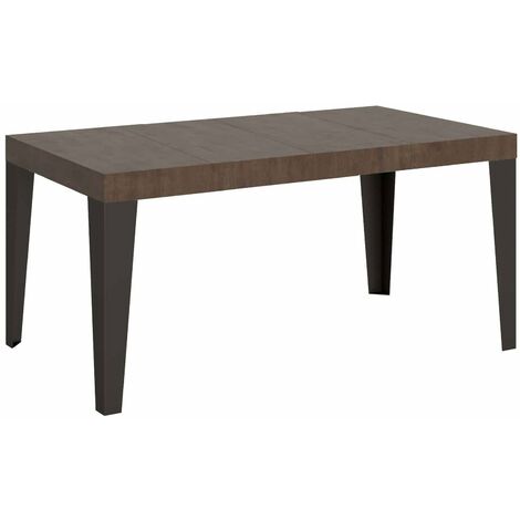 Tavolo Allungabile 140/244x90x77 cm Flame Premium Noce