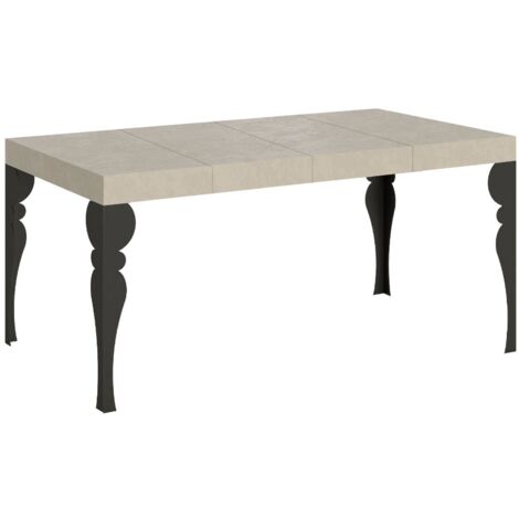 Tavolo Allungabile 140-244x90x77 cm Paxon Premium Cashmere Telaio Antracite